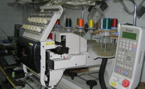 ID#1203 - Toyota 860 ESP Commercial Embroidery Machine.  Year 1997 : 1 : 12 - www.TheEmbroideryWarehouse.com
